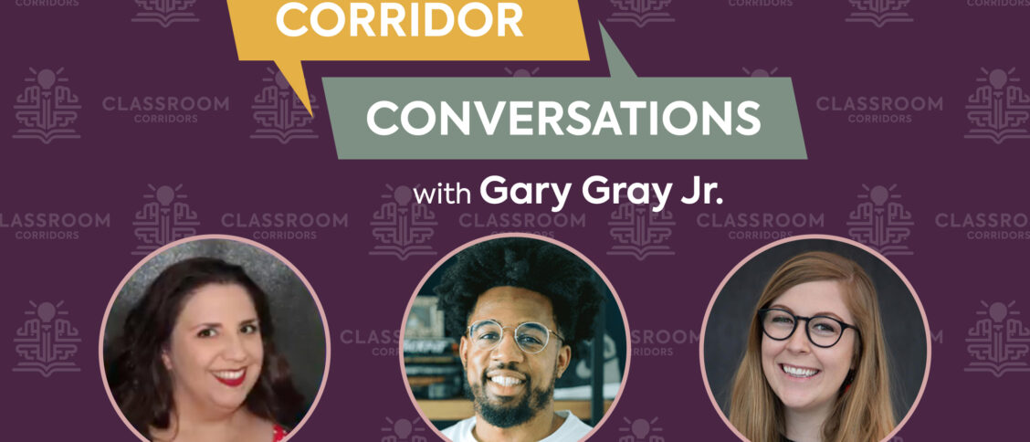 title panel for Corridor Conversations interview series