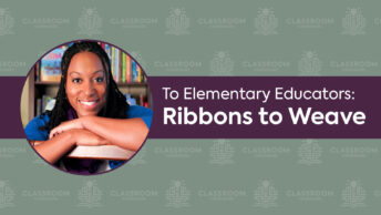 letter to educator title banner