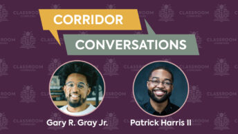 Corridor Conversations title: Patrick Harris II