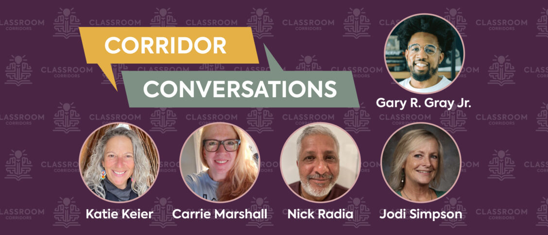 Corridor Conversations-elementary support group title slide