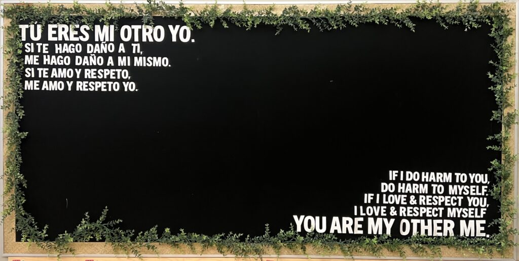 You Are My Other Me / Tu Eres Mi Otro Yo bulletin board