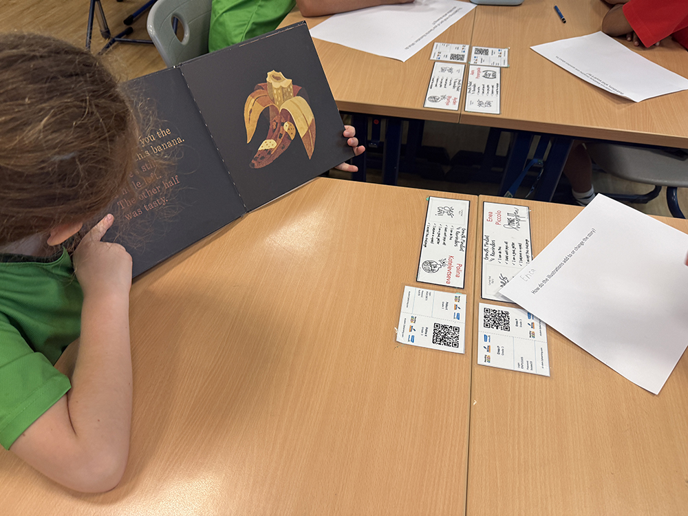 shared reading in elementary class