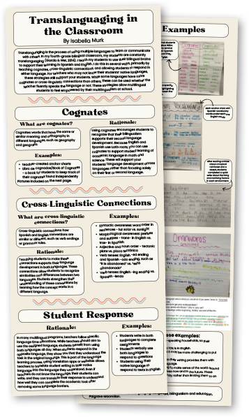 Thumbnail image of "Translanguaging in the Classroom" downloadable