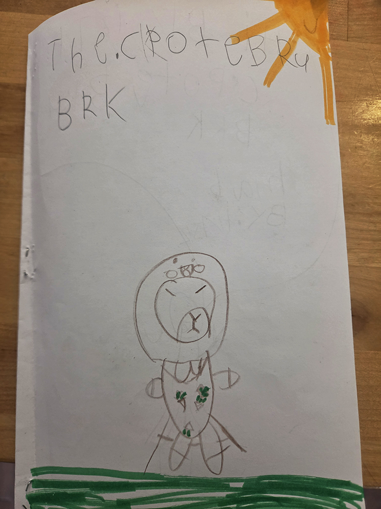 book about capybaras created by a six-year-old